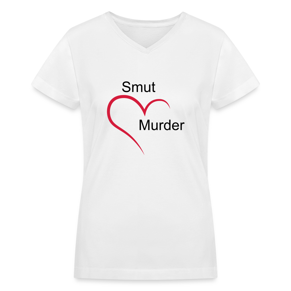 Women's V-Neck T-Shirt - white