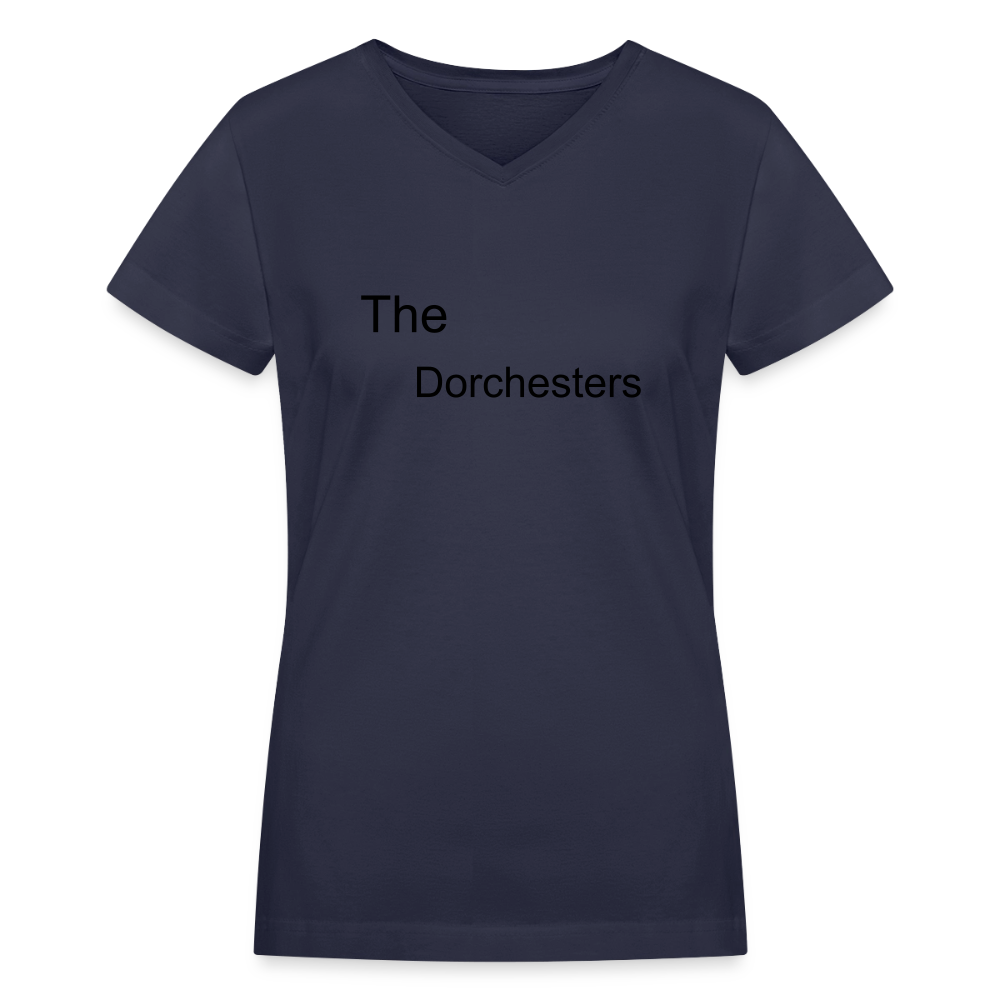 Women's V-Neck T-Shirt - navy