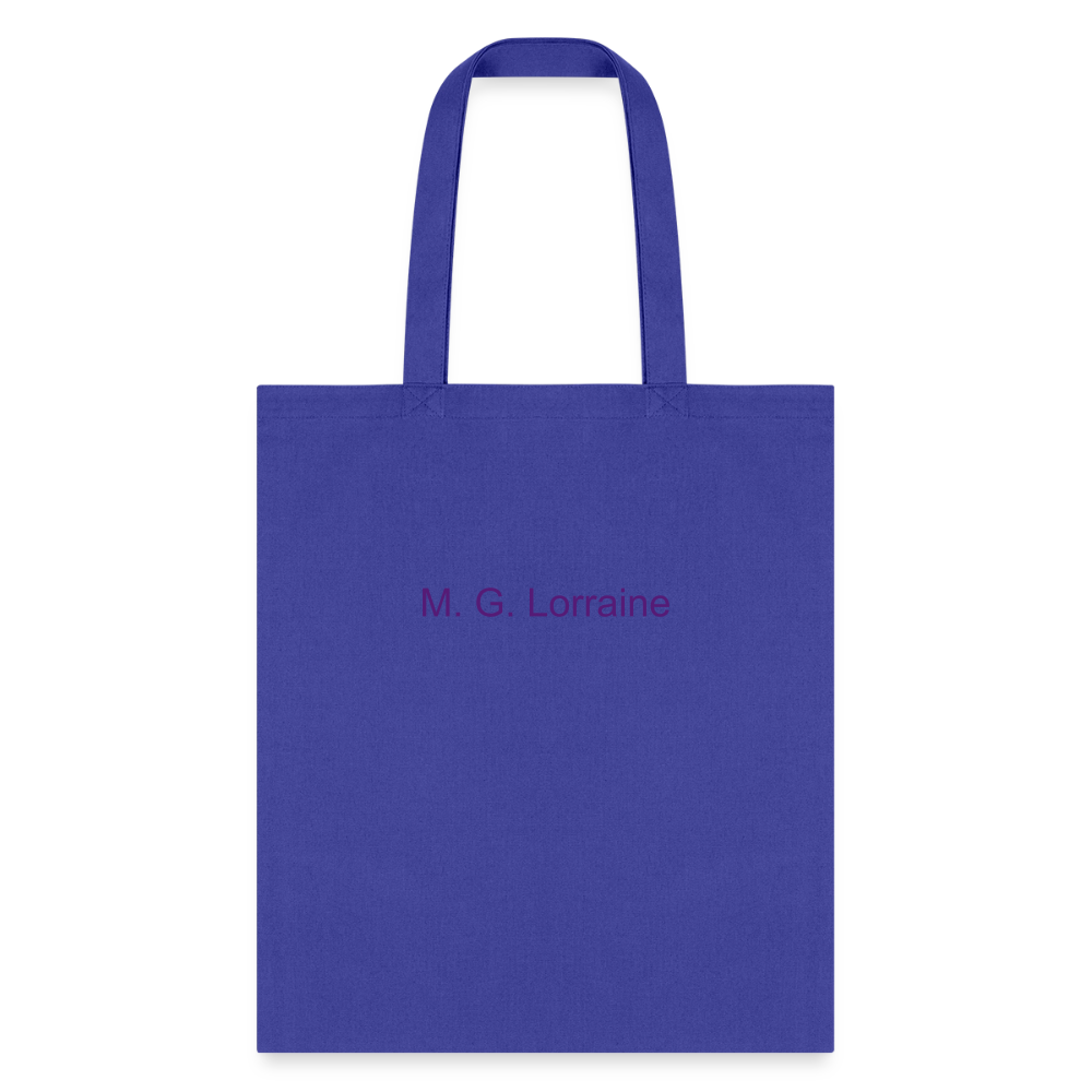 Tote Bag - royal blue