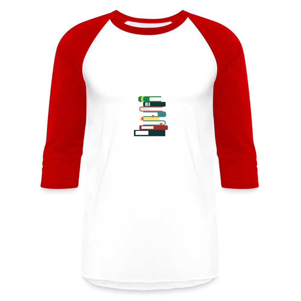 Baseball T-Shirt - white/red