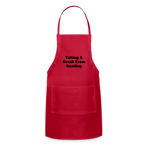 Adjustable Apron - red