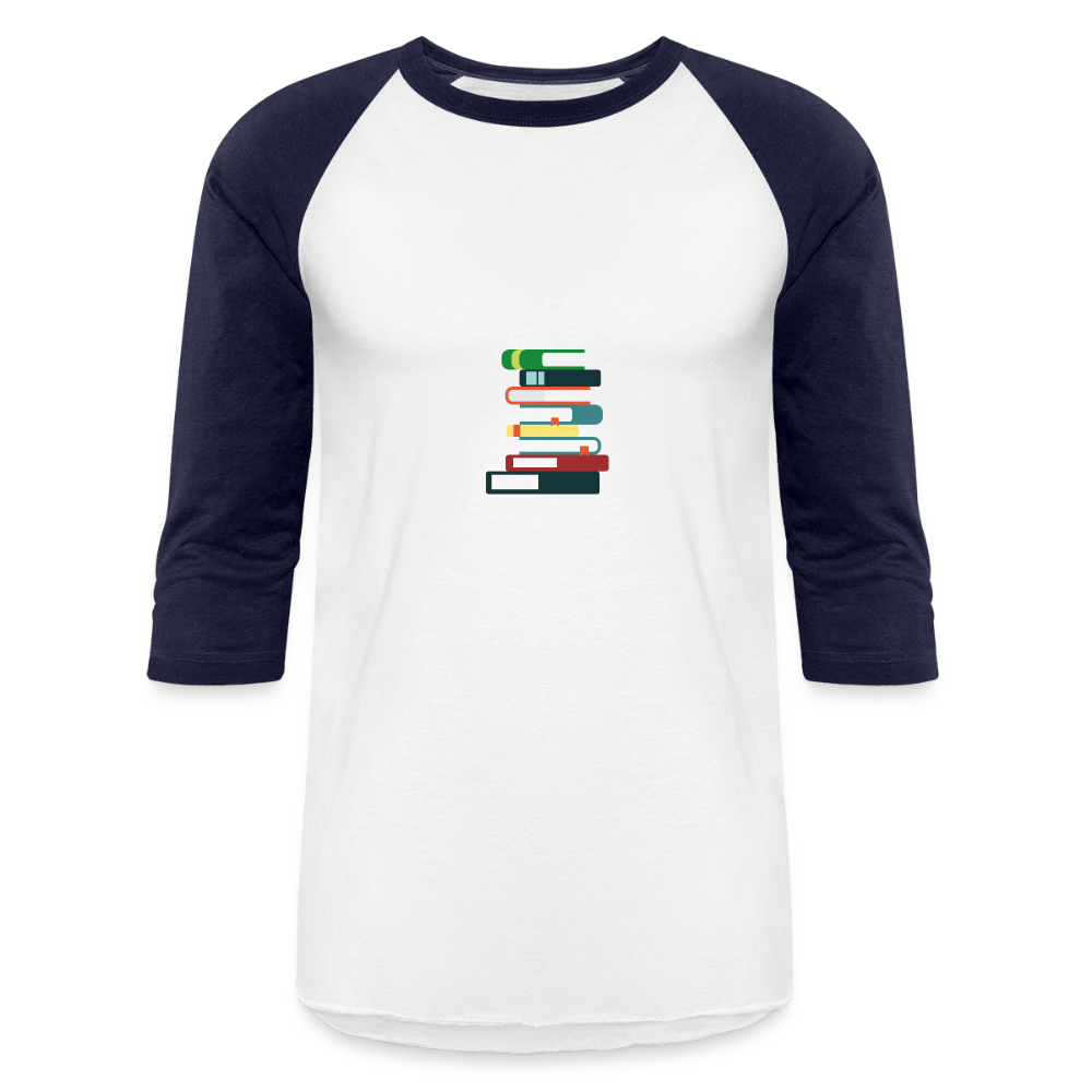 Baseball T-Shirt - white/navy