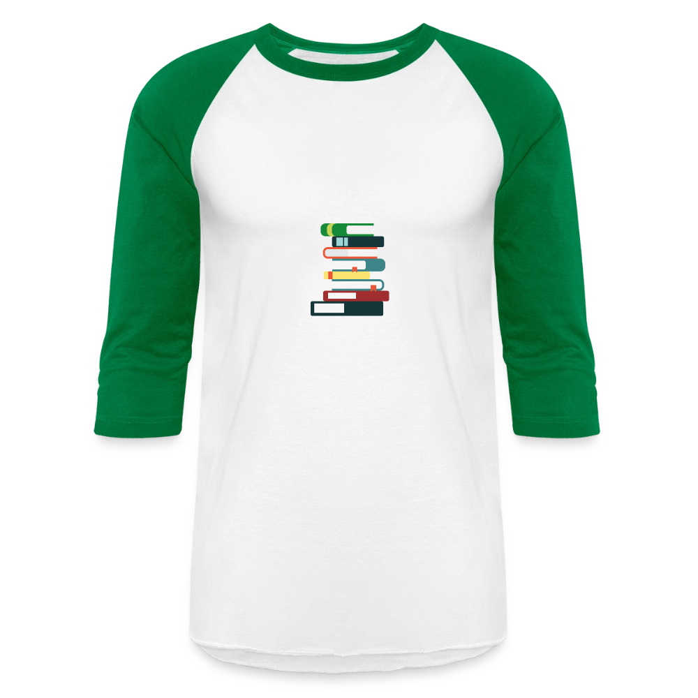 Baseball T-Shirt - white/kelly green